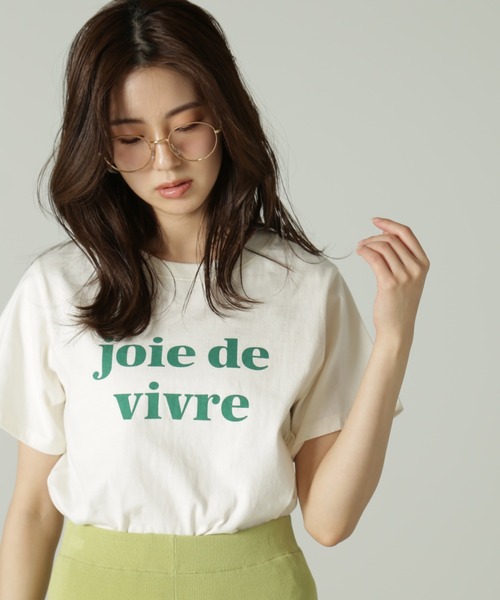 FREE'S MART（フリーズマート）の「◆カラーロゴプリントコンパクトTシャツ（Tシャツ/カットソー・レディース・ブラック/ピンク/ホワイト・FREE）」の8枚目の写真