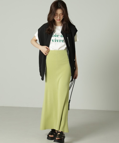 FREE'S MART（フリーズマート）の「◆カラーロゴプリントコンパクトTシャツ（Tシャツ/カットソー・レディース・ブラック/ピンク/ホワイト・FREE）」の14枚目の写真