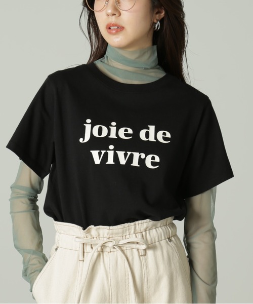 FREE'S MART（フリーズマート）の「◆カラーロゴプリントコンパクトTシャツ（Tシャツ/カットソー・レディース・ブラック/ピンク/ホワイト・FREE）」の12枚目の写真