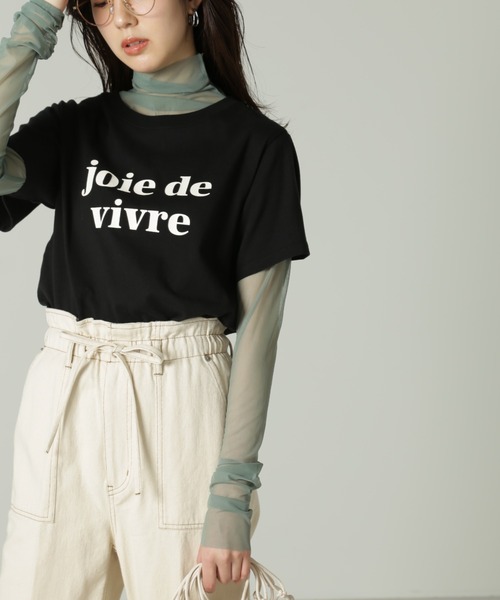 FREE'S MART（フリーズマート）の「◆カラーロゴプリントコンパクトTシャツ（Tシャツ/カットソー・レディース・ブラック/ピンク/ホワイト・FREE）」の16枚目の写真