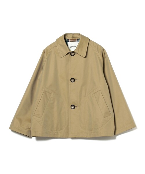 Ray BEAMS(レイビームス)の「GYMPHLEX × Ray BEAMS / 別注 ラグラン ジャケット(ミリタリージャケット・レディース・ベージュ・12/14)」の4枚目の写真