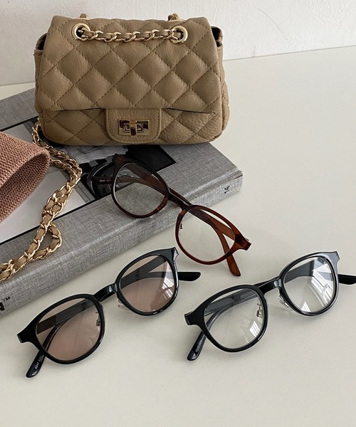 DouDou（ドゥドゥ）の「メガネ（サングラス・レディース・ブラウン/ブラック/ブラウン系その他/ブラック系その他・FREE）」の8枚目の写真