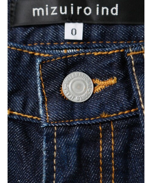 mizuiroind（ミズイロインド）の「mizuiro ind ダメージ4/5分丈デニム（デニムパンツ・レディース・その他2/その他1・1/0/3/2）」の17枚目の写真
