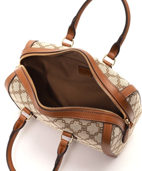 N.（N. Natural Beauty Basic）（エヌエヌナチュラルビューティーベーシック）の「◆モノグラムジャガードボストンバッグ（ボストンバッグ・レディース・ベージュ系その他・ﾌﾘ-）」の7枚目の写真