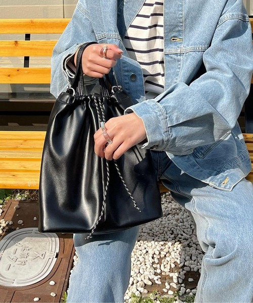 CPCM（シーピーシーエム）の「2WAYBIG巾着ショルダー（ショルダー