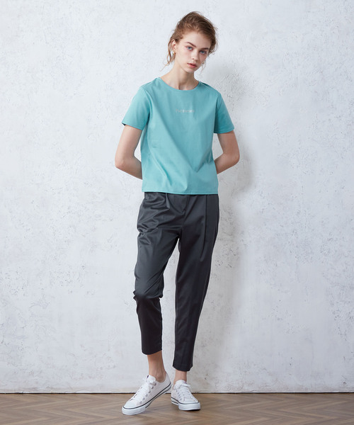 LE SOUK HOLIDAY(ルスークホリデー)の「ロゴTシャツ(Tシャツ/カットソー・レディース・オフホワイト/オレンジ/ブラック/サックスブルー・L/M)」の21枚目の写真