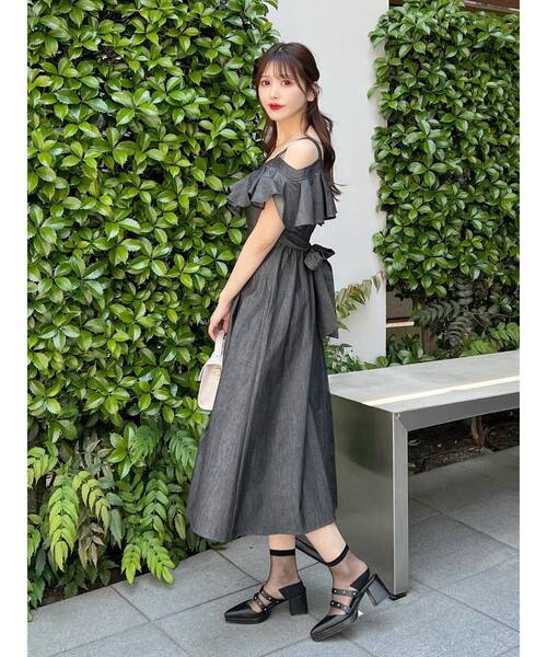 EATME（イートミー）の「スタッズミュール（パンプス・レディース・ブラック/アイボリー・S/M/L）」の15枚目の写真