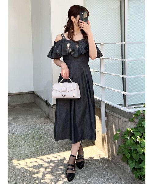 EATME（イートミー）の「スタッズミュール（パンプス・レディース・ブラック/アイボリー・S/M/L）」の8枚目の写真