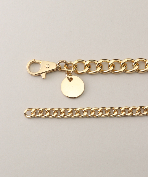 AP STUDIO（エーピーストゥディオ）の「【ATELIER AMBOISE/アトリエ アンボワーズ】chain belt（ベルト・レディース・ゴールド・FREE）」の5枚目の写真