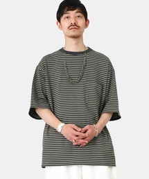 marka | marka / マーカ：BORDER TEE S/S - 30/2 organic cotton knit border -：M23A-15CS01B[COR](Tシャツ/カットソー)