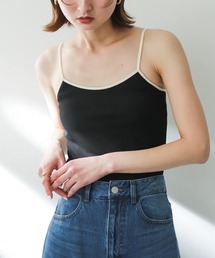 SENSE OF PLACE by URBAN RESEARCH | 『堀田真由さん着用』バイカラーカップツキキャミソール(キャミソール)