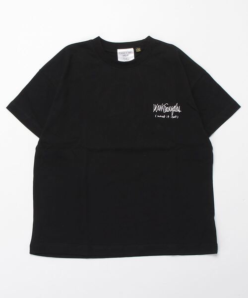 (What it isNt)ART BY MARKGONZALES(ワットイットイズント)の「(What it isNt)ART BY MARKGONZALES/ワット イット イズント マークゴンザレス キッズ Tシャツ 47130327(Tシャツ/カットソー・キッズ・ブラック×ブルー/イエロー×グリーン/ホワイト×イエロー・130cm/150cm/140cm/160cm)」の6枚目の写真