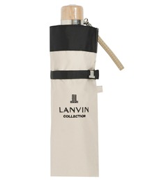 最終値下げ　LANVIN  傘　ランバン コレクション　黒　日傘　MOONBAT MOONBAT｜LANVIN COLLECTION(ランバン コレクション)グログラン