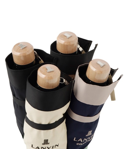 ランバン コレクション 折りたたみ 晴雨兼用 ランバン コレクション LANVIN COLLECTION LANVIN COLLECTION