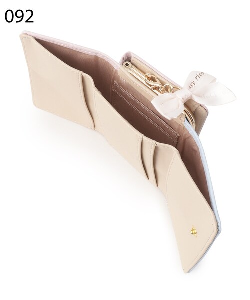 Ober Tashe（オーバータッシェ）の「デイジーリコ ガーリーサテンリボンミニ口金財布（財布・レディース・ピンク系/ブルー/ベージュ・FREE）」の9枚目の写真