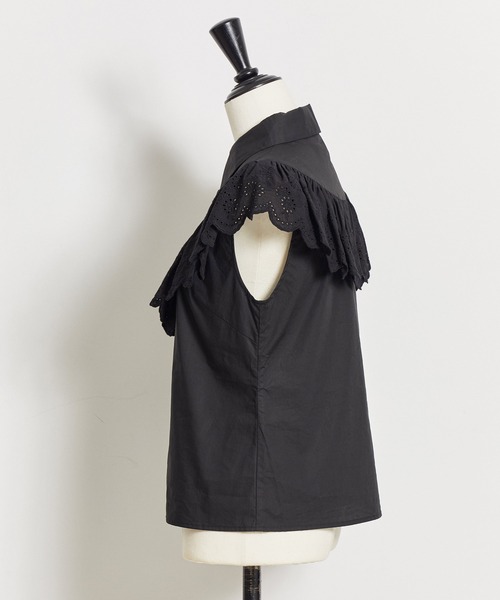 NOELA(ノエラ)の「フラワー刺繍ブラウス(シャツ/ブラウス・レディース・オレンジ/ブラック/オフホワイト・フリー)」の19枚目の写真