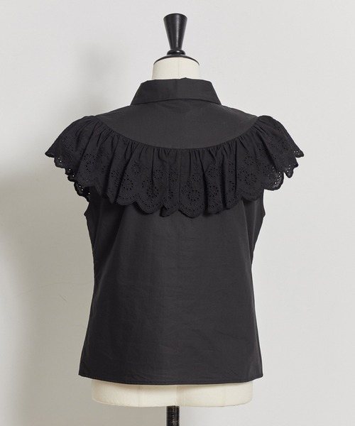 NOELA(ノエラ)の「フラワー刺繍ブラウス(シャツ/ブラウス・レディース・オレンジ/ブラック/オフホワイト・フリー)」の20枚目の写真