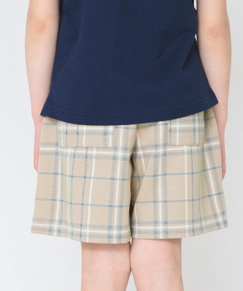 BRANSHES(ブランシェス)の「ラップスカパン(スカート・キッズ・ベージュ/ネイビー・100/90/120/110/150/130/140)」の12枚目の写真