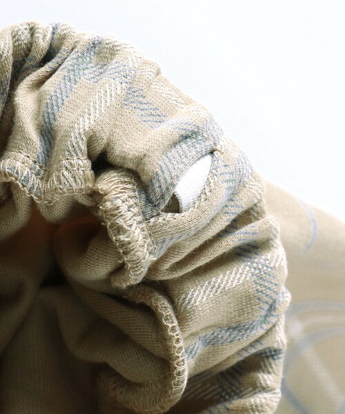 BRANSHES(ブランシェス)の「ラップスカパン(スカート・キッズ・ベージュ/ネイビー・100/90/120/110/150/130/140)」の14枚目の写真