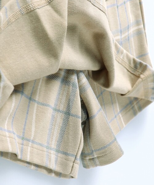 BRANSHES(ブランシェス)の「ラップスカパン(スカート・キッズ・ベージュ/ネイビー・100/90/120/110/150/130/140)」の15枚目の写真