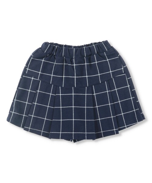 BRANSHES(ブランシェス)の「ラップスカパン(スカート・キッズ・ベージュ/ネイビー・100/90/120/110/150/130/140)」の18枚目の写真