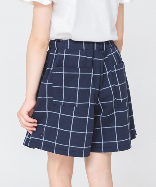 BRANSHES(ブランシェス)の「ラップスカパン(スカート・キッズ・ベージュ/ネイビー・100/90/120/110/150/130/140)」の22枚目の写真