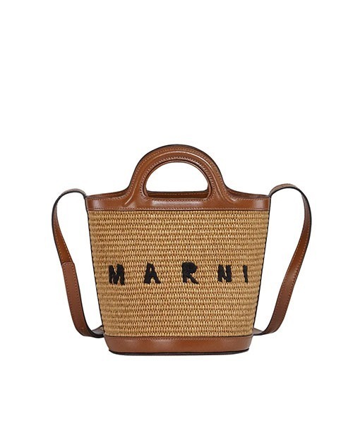 MARNI(マルニ)の「MINI BUCKET(ショルダーバッグ・レディース・ブラウン/ブラック・ONE SIZE)」の3枚目の写真