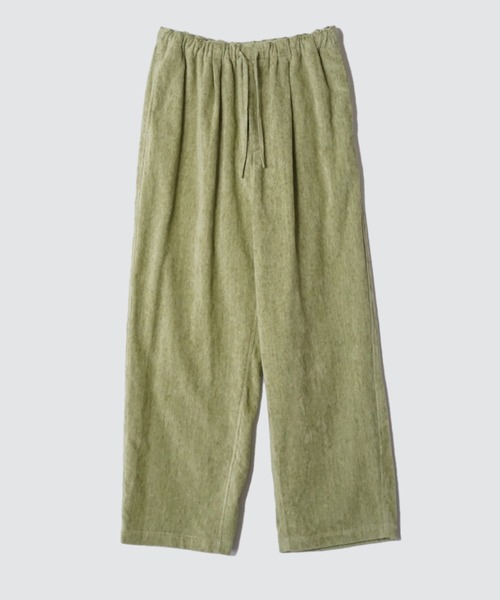 YOKE（ヨーク）の「YOKE/ヨーク/EASY WIDE TROUSERS/YK23SS0451P（スラックス・メンズ・イエロー/ブルー/グリーン・1/2）」の3枚目の写真