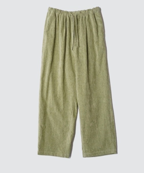 YOKE（ヨーク）の「YOKE/ヨーク/EASY WIDE TROUSERS/YK23SS0451P（スラックス・メンズ・イエロー/ブルー/グリーン・1/2）」の5枚目の写真