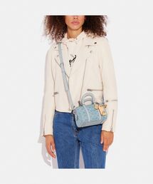 COACH(コーチ)の「ルビー サッチェル 18・シグネチャー デニム COACH(コーチ)の「ルビー サッチェル 18・シグネチャー デニム