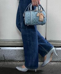 すぐ届く Coach コーチ ルビー サッチェル 18 デニム バッグ すぐ届く Coach コーチ ルビー サッチェル 18 デニム バッグ