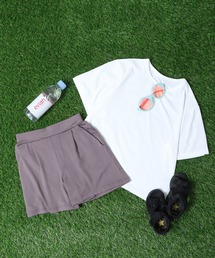 FUNALIVE（ファンアライブ）の「接触冷感 UPF50+UVカット キッズラッシュガード 半袖＆ハーフパンツセットアップ（ラッシュガード・キッズ）」