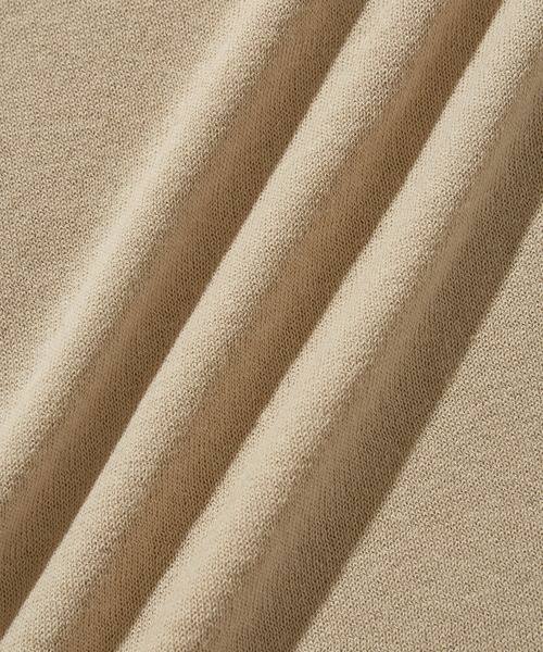 Saturdays NYC（サタデーズ ニューヨークシティ ）の「Crew Knit Tee（Tシャツ/カットソー・メンズ・ブラック/ブルー/ベージュ・L/XL/M）」の12枚目の写真