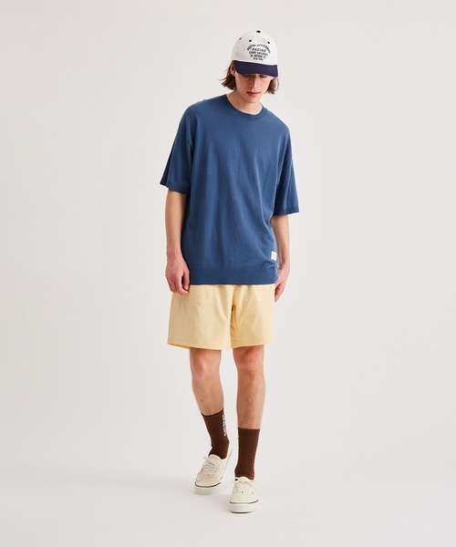 Saturdays NYC（サタデーズ ニューヨークシティ ）の「Crew Knit Tee（Tシャツ/カットソー・メンズ・ブラック/ブルー/ベージュ・L/XL/M）」の13枚目の写真