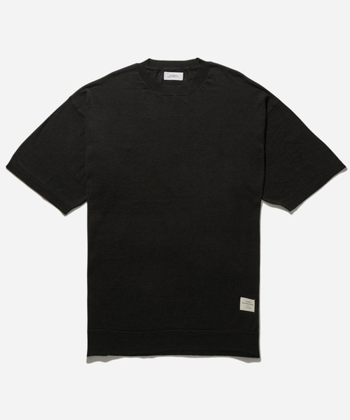 Saturdays NYC（サタデーズ ニューヨークシティ ）の「Crew Knit Tee（Tシャツ/カットソー・メンズ・ブラック/ブルー/ベージュ・L/XL/M）」の22枚目の写真