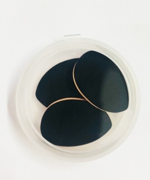 LAC-VERT（ラック・ヴェール）の「3ピースクッションパフミニ/指パフ（パフ・スポンジ・レディース・ホワイト/ライトブルー/ピンク/ブラック・FREE）」の3枚目の写真