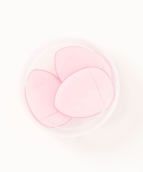 LAC-VERT（ラック・ヴェール）の「3ピースクッションパフミニ/指パフ（パフ・スポンジ・レディース・ホワイト/ライトブルー/ピンク/ブラック・FREE）」の9枚目の写真
