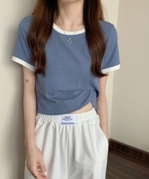 【SETUP7】ベーシックリンガーTシャツ KNF012