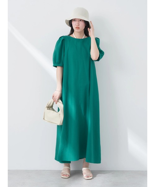 earth music&ecology（アースミュージックアンドエコロジー）の「2WAYホルター付タンクトップ（インナーウェア/肌着・レディース・オフホワイト/ブラック/オレンジ/グリーン・S/M）」の5枚目の写真