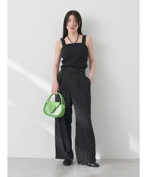 earth music&ecology（アースミュージックアンドエコロジー）の「2WAYホルター付タンクトップ（インナーウェア/肌着・レディース・オフホワイト/ブラック/オレンジ/グリーン・S/M）」の19枚目の写真