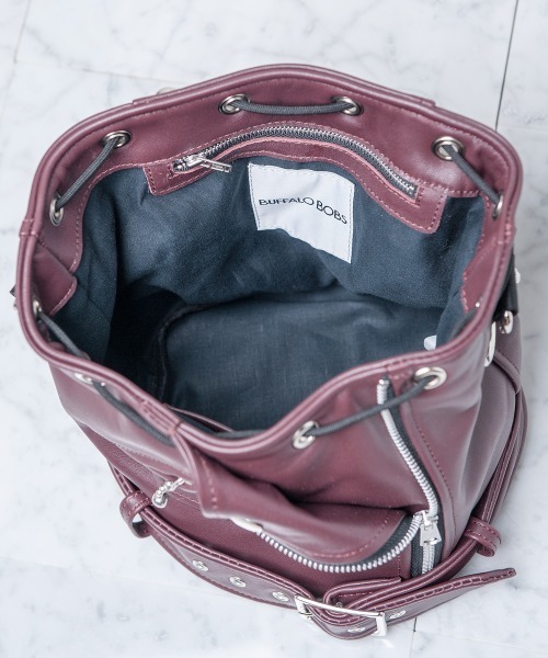 セール】MARKY(マーキー)ラムレザー バケットバッグ（ショルダーバッグ