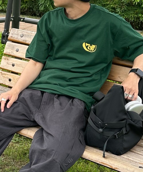 FCMM(エフシーエムエム)の「【日本限定アイテム】TROPICAL LOGO S/S TEE/トロピカルロゴショートスリーブT(Tシャツ/カットソー・メンズ・ブラック/ホワイト/グリーン・LARGE/MEDIUM)」の3枚目の写真