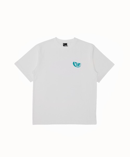 FCMM(エフシーエムエム)の「【日本限定アイテム】TROPICAL LOGO S/S TEE/トロピカルロゴショートスリーブT(Tシャツ/カットソー・メンズ・ブラック/ホワイト/グリーン・LARGE/MEDIUM)」の4枚目の写真