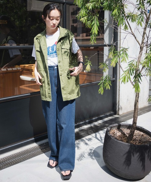 WEGO(ウィゴー)の「WEGO/ヴィンテージライクスポーツグラフィックT(Tシャツ/カットソー・レディース・ネイビー/その他1/その他2/その他3/その他4/オフホワイト・FREE)」の9枚目の写真