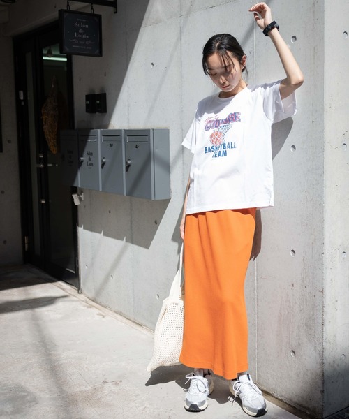 WEGO(ウィゴー)の「WEGO/ヴィンテージライクスポーツグラフィックT(Tシャツ/カットソー・レディース・ネイビー/その他1/その他2/その他3/その他4/オフホワイト・FREE)」の10枚目の写真