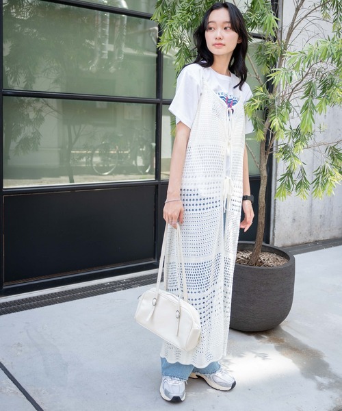 WEGO(ウィゴー)の「WEGO/ヴィンテージライクスポーツグラフィックT(Tシャツ/カットソー・レディース・ネイビー/その他1/その他2/その他3/その他4/オフホワイト・FREE)」の11枚目の写真