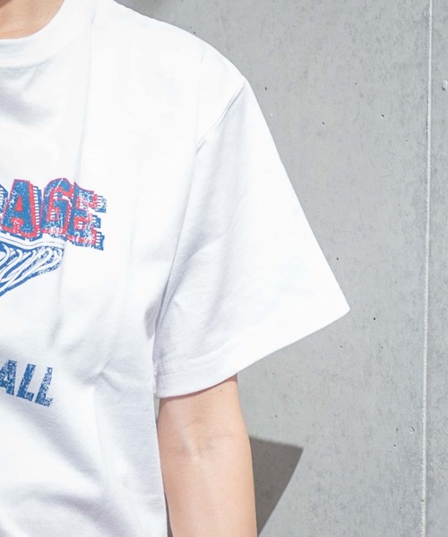 WEGO(ウィゴー)の「WEGO/ヴィンテージライクスポーツグラフィックT(Tシャツ/カットソー・レディース・ネイビー/その他1/その他2/その他3/その他4/オフホワイト・FREE)」の13枚目の写真