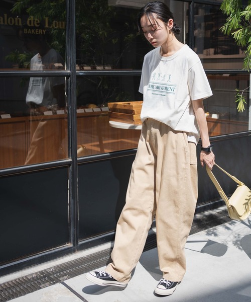 WEGO(ウィゴー)の「WEGO/ヴィンテージライクスポーツグラフィックT(Tシャツ/カットソー・レディース・ネイビー/その他1/その他2/その他3/その他4/オフホワイト・FREE)」の17枚目の写真