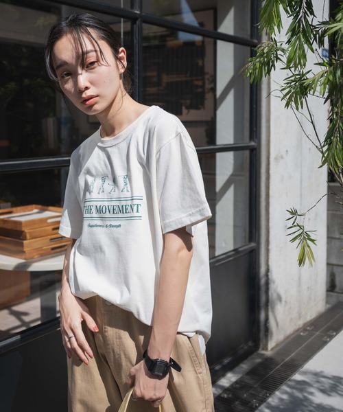 WEGO(ウィゴー)の「WEGO/ヴィンテージライクスポーツグラフィックT(Tシャツ/カットソー・レディース・ネイビー/その他1/その他2/その他3/その他4/オフホワイト・FREE)」の15枚目の写真