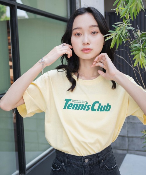 WEGO(ウィゴー)の「WEGO/ヴィンテージライクスポーツグラフィックT(Tシャツ/カットソー・レディース・ネイビー/その他1/その他2/その他3/その他4/オフホワイト・FREE)」の21枚目の写真